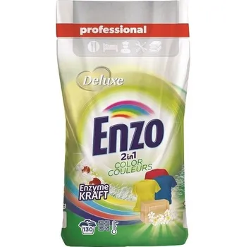 Prací prášek Prášek na barevné prádlo německý Deluxe Enzo 9,1 kg 130 praní