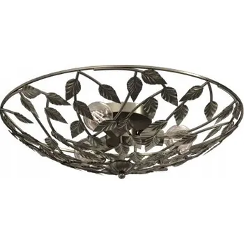 Stropní Svítidlo Stropní Svítidlo Klasická ARION Šedozlatá Kovová 3xE27 do obývacího pokoje