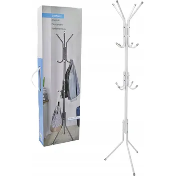 Věšák Stojanový věšák kovový Excellent Houseware bílý