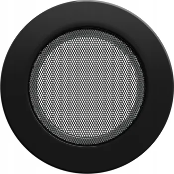 Větrací mřížka Mřížka výdechová lakovaná Kratki černá