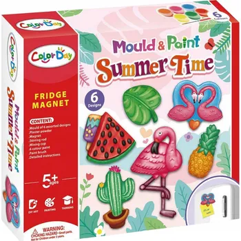 kreativní sada HRAČKA SADA NA VÝROBU MAGNETŮ NA LEDNIČKU Z PLASTU