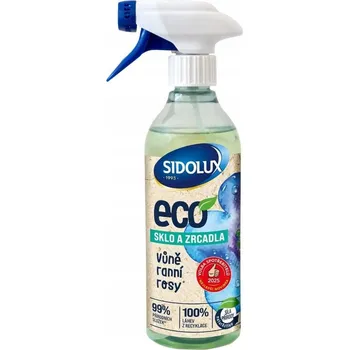 Univerzální čisticí prostředek Sidolux ECO skla a zrcadla s vůní ranní rosy 500 ml