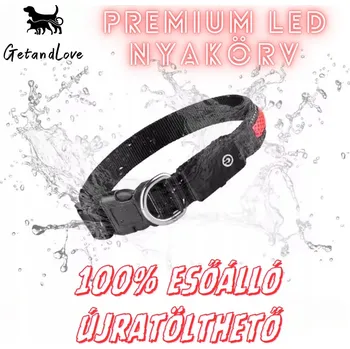 Obojek pro psa Reflexní obojek pro psa GetandLove, velikost L