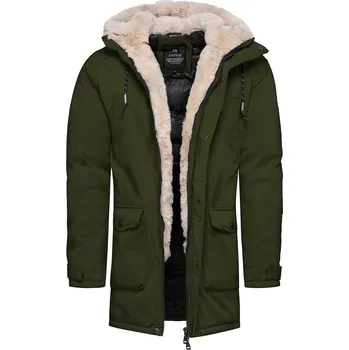 Pánská parka Recea Pánská parka Turnip khaki M