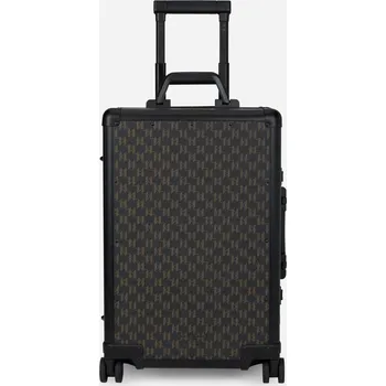 Módní doplněk KUFR KARL LAGERFELD K/MONOGRAM KANVAS TROLLEY BLACK-BROWN