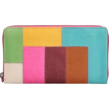 Peněženka Lagen 9000/D Fuchsia/Multi