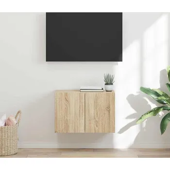 Obývací stěna vidaXL TV wall cabinet Sonoma dub 59,5 x 31 x 40 cm kompozitní dřevo [892333]