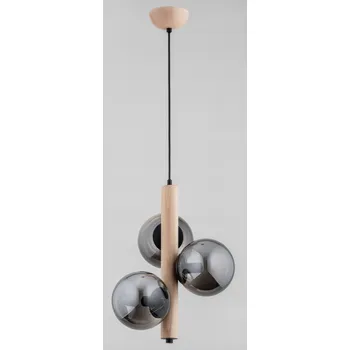 Závěsné svítidlo Alfa Sosnowscy KANET BLACK 3 - světelný bod E14