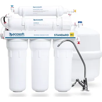 Ochranný vodní filtr Reverzní osmóza 50 GPD Ecosoft Standard s mineralizátorem