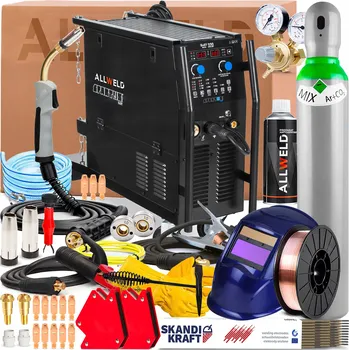 Svářečka Svářečka SPARTUS EASYMIG 320 400V 300A Synergie Měkké pájení TIG Lift 2T/4T