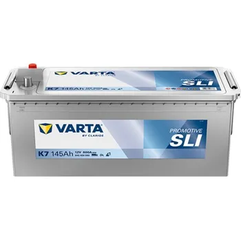 Autobaterie Varta ProMotive SLI 12V 145Ah 800A, 645 400 080, K7 česká distribuce, připravena k použití
