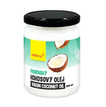 Rostlinný olej WOLFBERRY Panenský kokosový olej 500 ml