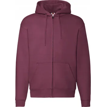 Pánská mikina Fruit of the Loom pánská mikina 62-034-0 Premium Hooded Zip Sweat velikost XL