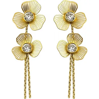 Náušnice Carla Dámské náušnice Okih zlatá Univerzální