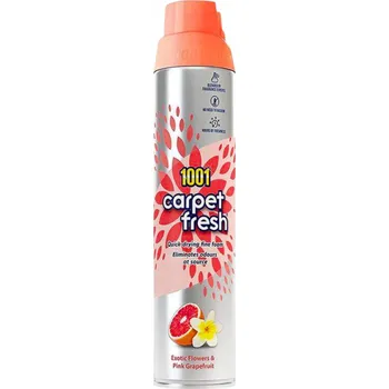Čisticí prostředek na koerce a čalounění Osvěžující pěna na koberce a čalounění 1001 Carpet Fresh Grapefruit UK 30