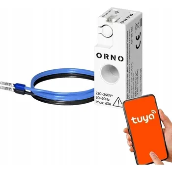 vypínač Jednofázový proudový transformátor s měřením a záznamem 250V/63A s podporou Tuya WIFI