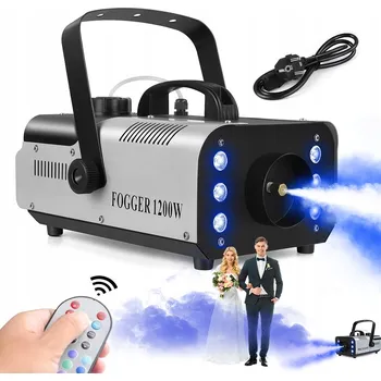 Výrobník mlhy VÝROBNÍK MLHY S RGB SVĚTELNÝMI EFEKTY PRO KLUBY