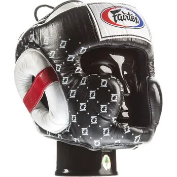 Cyklistická přilba Fairtex Boxerská helma HG10 Černá L