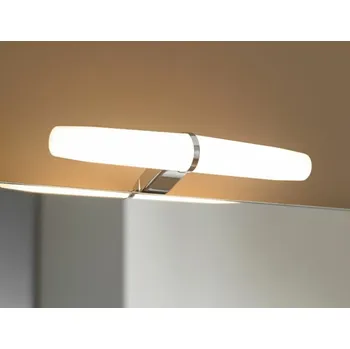 LED lišta Focco Světlo nad zrcadlo 23x4,1 cm chrom EVA2LED