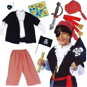 Karnevalový kostým Kostým Kostým Pirát Stator, univerzální velikost