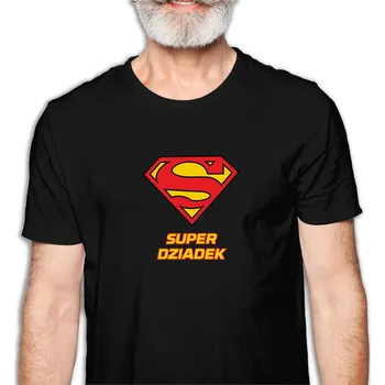 Pánské tričko Tričko pánské černé „Skvělý Děda“ ideální, Den dědečka 3XL