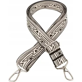 Kabelka Pásek na tašku 40mm ZIGZAG ZEPNIJ Nikl