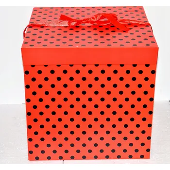 Dárková krabička KRABIČKA PLÁTĚNÁ KRABIČKA VÁNOČNÍ 22X22CM 4