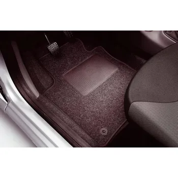 autokoberec TOYOTA AYGO ČERNÉ TEXTILNÍ VELUROVÉ KOBERCE OE PZ410-90351-HA