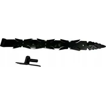 pant Kovaný pásový závěs černý 600 mm