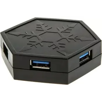 USB hub SilverStone EP01B 4-port USB hub černá (SST-EP01B)