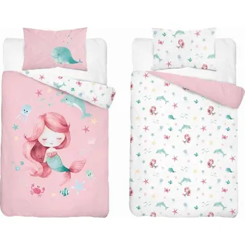 Povlečení Sada povlečení Detexpol 90 x 120 cm růžová