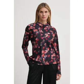 Dámská halenka Hedvábná halenka A.L.C. Georgia 5TOPS00103 černá 99X, vel. 40