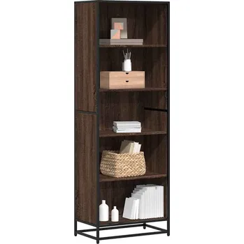 vidaXL Knihovna 60 x 35 x 170,5 cm kompozitní dřevo [3300853] Barva: hnědý dub