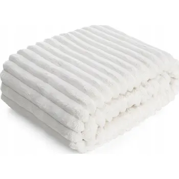 Prostěradlo Deka Eurofirany polyester 170 cm x 210 cm bílá