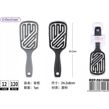 hřeben Masážní hřeben na vlasy, ergonomický