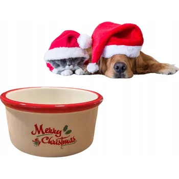 Miska pro psa Keramická miska Barry King červená 1 l