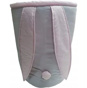 Úložný box Koš, úložný box, vak na hračky Králíček, bavlna