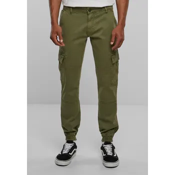 Pánské kalhoty Urban Classics Pánské kalhoty joggers Macop olivová 40