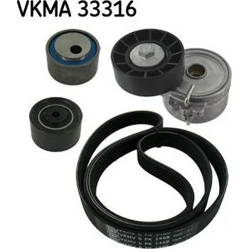 Sada žebrovaných klínových řemenů SKF VKMA 33316