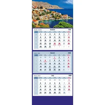 Kalendář Třídílný kalendář 2025 Michalczyk i Prokop T-105T-05