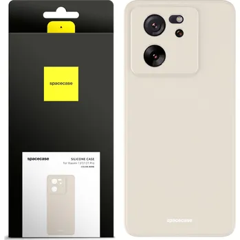 Pouzdro na mobilní telefon Zadní Kryt Spacecase pro Xiaomi 13T Pro béžový