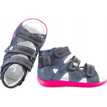 Dívčí obuv BARTEK 11707 DÍVČÍ SANDÁLY SANDÁLKY tmavě modré 26