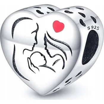 Přívěsek Přívěsek STŘÍBRO 925 Charms Rodina a Dítě