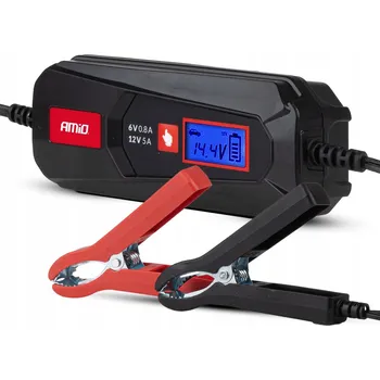 Nabíječka autobaterie AMiO 04522 6/12V 50Ah 5A