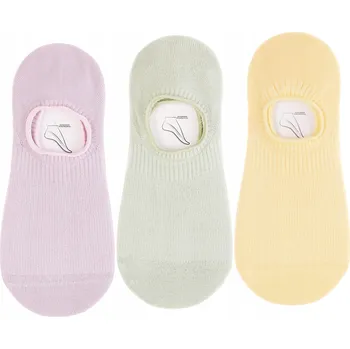 Dámské ponožky Dámské PONOŽKY KOTNÍKOVÉ PONOŽKY MORAJ Nízké PONOŽKY Jemný Proužek 3-BALENÍ 35-38
