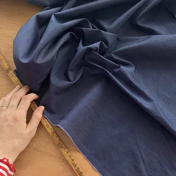 Pružná lehká riflovina bavlna/PES/elastan