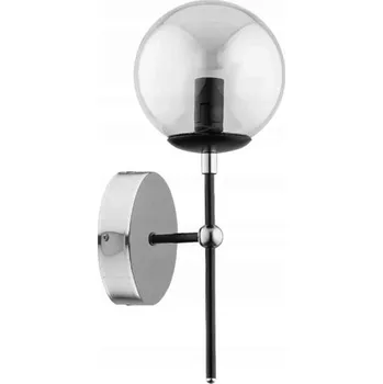 Nástěnné svítidlo Nástěnné svítidlo KRAB 1xE14 černé chromové Alfa 60897