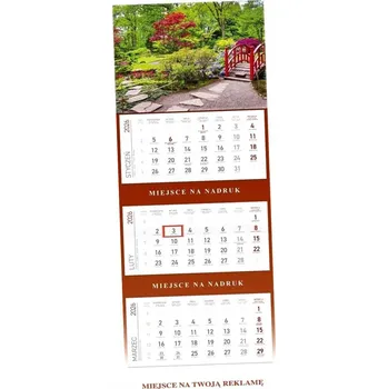 Kalendář Kalendář 2026 Trojdílný Zahrada