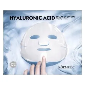 Pleťová maska Kolagenová maska na obličej s kyselinou hyaluronovou