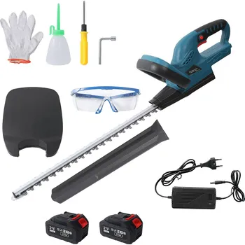 Zahradní nůžky AKU nůžky na živý plot, HAYAMI HA-1038, 2x baterie, nabíječka